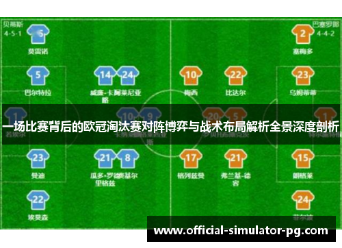 一场比赛背后的欧冠淘汰赛对阵博弈与战术布局解析全景深度剖析
